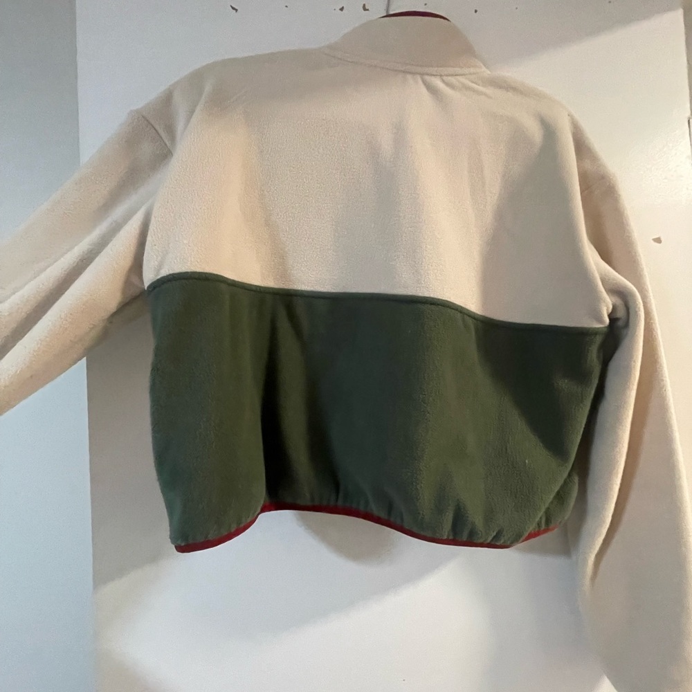 Vans Women's Patchwork Mock Neck Fleece Size S - Picture 4 of 7
